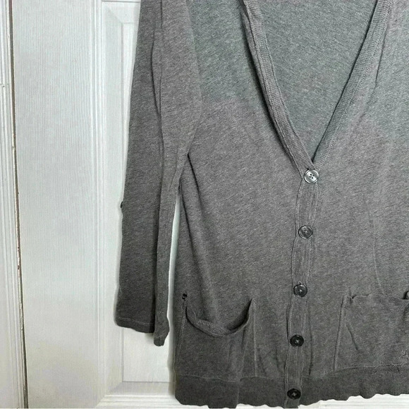 American Eagle Outfitters Cardigan  Long Grey Size Small - Picture 3 of 16